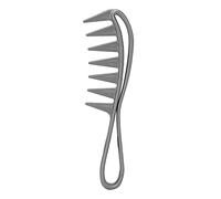 Kuuleyn Professional Wide Tooth Comb For Curls, Wide Tooth Hair, Detangler AntiStatic Hair Detangling Comb Salon Styling (Gris)