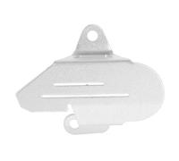 Kuuleyn - Protector de interruptor de pata de cabra lateral para motocicleta, tapa de pata de cabra, protector de interruptor de pata de cabra lateral, compatible con (Plata)