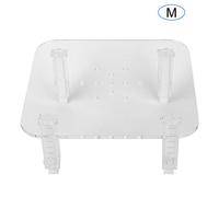 Kuuleyn Protein Skimmer Stand, Acrylic Durable Protein Skimmer Bracket Adjustable Height Separator Heightening Accessories (Medium egg skimmer stand)