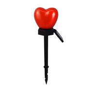 Kuuleyn Red Heart Stake Lights, Heart Shaped Pathway Light,Water proof Valentine's Day Solar Garden Lamp for Garden Lawn Decor (roja)