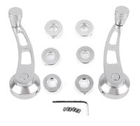 Kuuleyn Reemplazo de manija de manivela de ventana, 2 piezas Juego de manijas de manivela de ventana de automóvil accesorio de automóvil para personas mayores