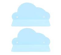 Kuuleyn Shelf, 2 Pcs Floating Wall Shelves Iron Cute Mini Floating Shelves for Bathroom Living Room Bedroom