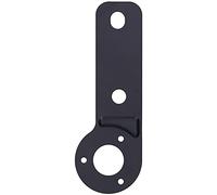 Kuuleyn Soporte de zócalo Placa de Montaje de Hierro Negro, Conector de Soporte de Montaje, Soporte de Remolque para vehículos comerciales, remolques, vehículos recreativos