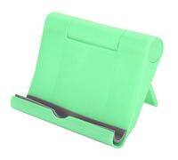 Kuuleyn Soporte Multifuncional para teléfono Soporte de Escritorio Plegable Soporte de plástico portátil para Tableta de teléfono móvil, Soporte para teléfono móvil Ajustable en (Green)