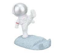Kuuleyn Soporte para teléfono para Escritorio, Soporte para teléfono Astronauta, Resina de Primera Calidad, Brillante, Exquisito, tamaño, Soporte de Escritorio