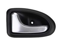 Kuuleyn Tirador de puerta, tirador de puerta de coche, tirador de puerta interior interior de coche para Renault Clio Megane Scenic Trafic cromado(left)
