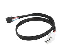 Kuuleyn Trailer Brake Controller Wiring Harness, 31in Trailer Brake Control Wiring Adapter Plug 3020 P Replacement for 1500 2500 3500 1995-2009