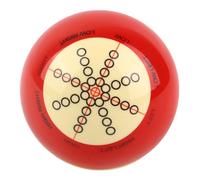 Kuuleyn Training Billiards Cue Ball Resin Standard Pool Practice Cue Ball for US Billiards Eight Balls 57.2mm Diameter