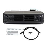 Kuuleyn Unidad de ensamblaje de evaporador de CA automotriz de 3 velocidades con salidas de aire, pieza de repuesto de aire acondicionado universal para autocaravanas RV Campers (Sistema de circuito