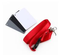 Kuuleyn White Balance Card, 3 in 1 18% Digital Photography Exposure Color Balance Card Set Gray White Black