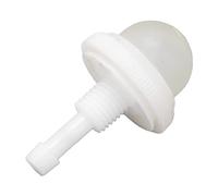Kuuleyn White Lightweight Outboard Motor Fuel Primer Button, Fuel Primer Button F681046 White Lightweight Replacement for 9.9 15 5 7.5 25
