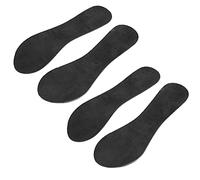 Kuuleyn Women High Heeled Shoes Insoles,Elastic Material Non slip Foot Pad,Shock Absorption Cushioning Arch Support 2 Pairs Pack Beehive Design Pressure Relief Comfortable Daily (Black)