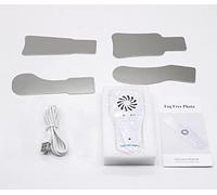 KUUY Mango Led Antiniebla Reflector De Acero Inoxidable Espejo, Reflector Dental De Doble Cara, para FotografíA De Ortodoncia