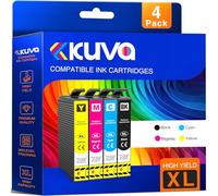 Kuva Cartucho de Tinta Compatible con E603XL para XP 2100 XP 2105 XP 2150 XP 3100 XP 3150 XP 4100 WF2810 WF2820 WF2830 WF2835 WF2850 (4 Paquetes)