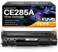 Kuva CE285A 85A Negro Tóner Compatible para HP 85A Toner para HP Laserjet P1102W P1102 M1212NF M1132MFP M1217NFW M1212 M1132 M1210 M1210MFP P1109 (1 unidad)