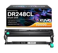 Kuva DR248CL Compatible para Brother DR248 CL Tambor para Brother DCP-L3520CDW DCP-L3520CDWE HL-L8230CDW MFC-L3740CDW HL-L3220CW MFC-L8390CDW DCP-L3555CDW (1 Negro)