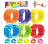 Kuvarix 12 piezas Fidget Toys Set con pulsera antiestrés y anillo antiestrés para niños, juguete sensorial de silicona, juguete para el TDAH, para ansiedad, ADHD, calmante para el estrés y la ansiedad