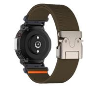 KUWAI Brazalete deportivo compatible con Amazfit T-Rex 3, correa de nailon elástica, correa de reloj duradera de acero inoxidable con hebilla de metal suave para Amazfit T-Rex 3 pulseras para hombre y