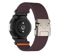 KUWAI Brazalete deportivo compatible con Amazfit T-Rex 3, correa de nailon elástica, correa de reloj duradera de acero inoxidable con hebilla de metal suave para Amazfit T-Rex 3 pulseras para hombre y