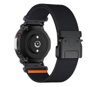 KUWAI Brazalete deportivo compatible con Amazfit T-Rex 3, correa de nailon elástica, correa de reloj duradera de acero inoxidable con hebilla de metal suave para Amazfit T-Rex 3 pulseras para hombre y