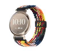 KUWAI Correa de nailon para Garmin Lily 2 pulsera de nailon trenzado magnético de 14 mm con Garmin Lily 2 pulsera para hombre y mujer con Garmin Lily 2 (D)
