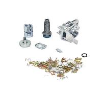 KUWAYO 1 Juego de Kit de reparación de cilindro de cerradura de puerta delantera de coche 1552849 apto for Ford Focus c-max s-max
