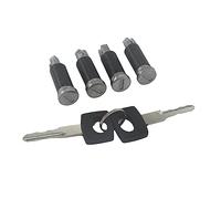 KUWAYO Ajuste for Mercedes Clase G W460 W461 W463 T1 Vario cilindros de cerradura de puerta 2 llaves manija Kit de reparación 6707600159