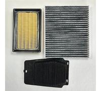 KUWAYO Filtro de batería y cabina de aire compatible con Toyota Corolla Hybrid C-HR 1,8 Hybrid Prius 1,8 Hybrid (PHV) 17801-0M030 G92DH-47070 (Color : 3 Filters 1 Set)