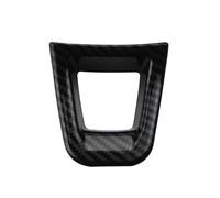 KUWAYO For Volkswagen Possat B8 Amarok Tiguan MK2 Golf 7 7,5 MK7 MK7.5 decoración del volante del coche cubierta adhesiva accesorios de E-UP(Black)