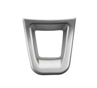KUWAYO For Volkswagen Possat B8 Amarok Tiguan MK2 Golf 7 7,5 MK7 MK7.5 decoración del volante del coche cubierta adhesiva accesorios de E-UP(Silver)