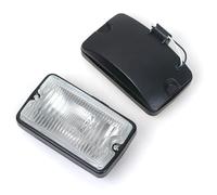 KUWAYO Luz antiniebla delantera for parachoques de coche, luz de circulación diurna for Peugeot 205 GTI CTI 106 306 Mi16 H3, foco de luz de carretera(2pcs Clear)