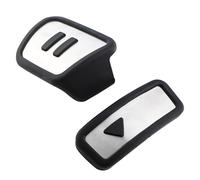 KUWAYO Pedales de coche aptos for Volkswagen for VW ID3 ID4 ID5 ID6 MK7 MK8 2021-2023 Buzz Fuel Brake Foot Rest AT Pedales Acelerador Pedal de freno Pastillas