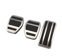 KUWAYO Pedales de coche AT MT, protector for pedales de freno y acelerador apto for Peugeot 207, 301, 307, 208, 2008, Citroen C3, C4, DS 3, 4, 6, DS3, DS4, DS6, accesorios(Color:3Pcs MT)