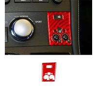 KUWAYO Pegatinas de fibra de carbono for Interior de coche Lexus CT200h 2011-2017, Panel de marco regulador de instrumento de elevación de ventana de volante(Type 13)