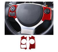 KUWAYO Pegatinas de fibra de carbono for Interior de coche Lexus CT200h 2011-2017, Panel de marco regulador de instrumento de elevación de ventana de volante(Type 4)