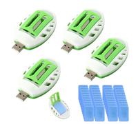 KUWUNG USB Enchufe Antimosquitos con 100 Pastillas, Repelente de Mosquitos para Interiore y Exteriore, Portátil USB Repelente Mosquitos Electrico (4 USB + 100 Pastillas)