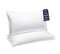 Kuyami Pillow 2 Pack Set,The Kuyami Pillows with Silk Pillow Case,5-Star Hotel Quality Pillows for Neck Support, Stays Cool All Night (King)