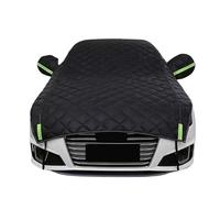 KUYCCSTRESI Funda for Coche Resistente a los Rayos UV, protección Solar, Reflectante, reducción de Calor, Impermeable, for Todo Tipo de climas y Exteriores.(Black,YM)