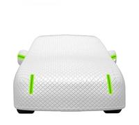 KUYCCSTRESI Funda for Coche Resistente a los Rayos UV, protección Solar, Reflectante, reducción de Calor, Impermeable, for Todo Tipo de Clima, for Exteriores(Silver,YL)