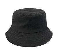 KUYCCSTRESI Sombreros de Pescador Lisos, Ligeros y cómodos, se adaptan a Todos, versátiles for Hombres y Mujeres, Gorra de Pescador Unisex for Exteriores.(Black)