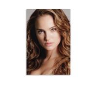 KUYHADSCE Natalie Portman - Póster decorativo para pared, apartamento, dormitorio, sala de estar, baño, oficina, bar de vinos, pintura decorativa, 40 x 60 cm, estilo sin marco