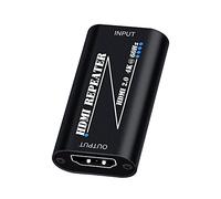 KUYIA Amplificador HDMI 4K @60Hz 25m/1080P 44m extensor, repetidor hembra a hembra para juegos, oficina, cine en casa (no requiere alimentación)