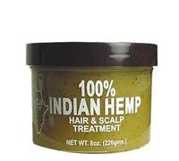 Kuza, Tratamiento para el cabello y el cuero cabelludo 100% Indian Hemp, 226 g