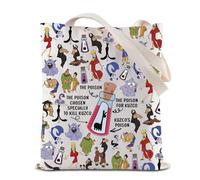 Kuzco Emperors - Bolsa de mano reutilizable con texto en inglés "The Poison Chosen especially To Kill", Bolsa Kill Poison, 35*40cm