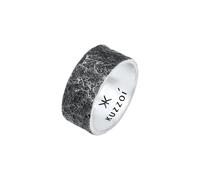 KUZZOI Anillo negro / plata 66 EUR