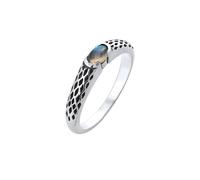 KUZZOI Anillo petróleo / negro / plata 64 EUR