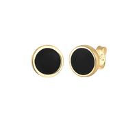 KUZZOI Pendientes 'Geo' oro / negro XS-XXL oro / negro