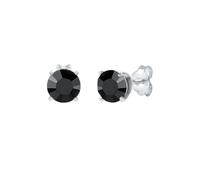 KUZZOI Pendientes negro / plata XS-XXL negro / plata