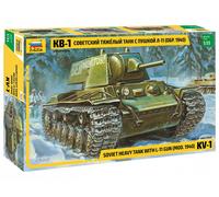 KV-1 Soviet Heavy Tanque Con L-11 Gun (Mod.1940) 1 :3 5 Plástico Modelo Kit