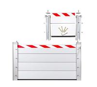 KV-OOGG Instalaciones De Control De Inundaciones Placa De Sellado De Puerta De Casa Compuertas contra Inundaciones Equipo Impermeable(98x20cm)